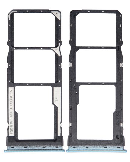 Dual Sim Card Tray Compatible For Xiaomi Redmi Note 9T / Note 9 5G (Green)