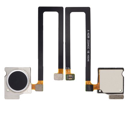 Home Button With Flex Cable Compatible For ZTE Blade Z Max (Z982) (Black)