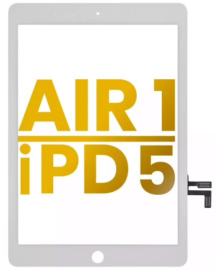 Digitizer Compatible For iPad Air 1 / iPad 5 (2017) (No Home Button Installed) (Premium) (White)