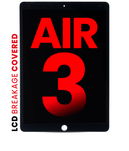 LCD Assembly With Digitizer Compatible For iPad Air 3 (Aftermarket Pro: XO7-2) (Black)