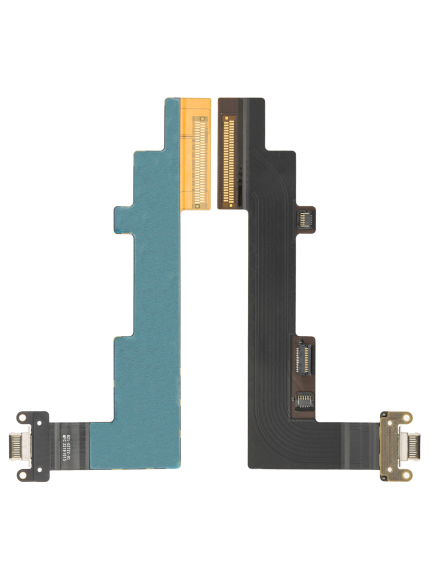 Charging Port Flex Cable Compatible For iPad Air 4 (WiFi Version) (Premium) (Black)