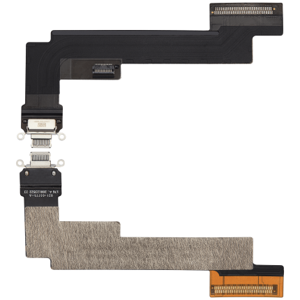 Charging Port Flex Cable Compatible For iPad Air 5 (WiFi Version) (Used OEM Pull: Grade A) (Starlight)