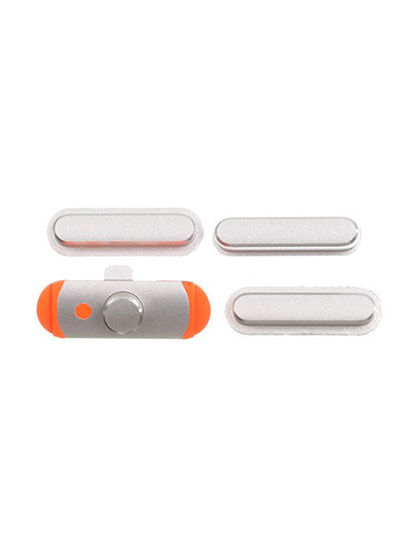 Hard Buttons (Power / Volume / Mute) Compatible For iPad Mini 1 / iPad Mini 2 / iPad Mini 3 (White)