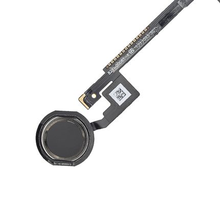 Home Button With Flex Compatible For iPad Mini 3 (Black)