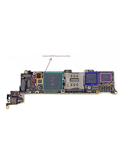 Cumulus - Touch Screen / Digitizer Controller IC Compatible For iPhone 5 To 6 Plus iPad Air 1 / Air 2 / Mini 1 / Mini 2 / Mini 3 / Mini 4 / iPad 5 (2017) (BCM5976:63 Pins) (10 Pack) (Broadcom)