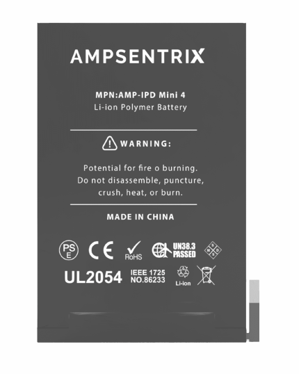 Replacement Battery Compatible For iPad Mini 4 (EzeePro Pro)