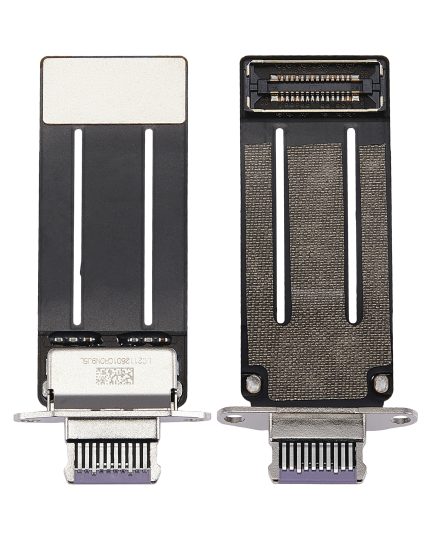 Charging Port Flex Cable Compatible For iPad Mini 6 (Premium) (Purple)