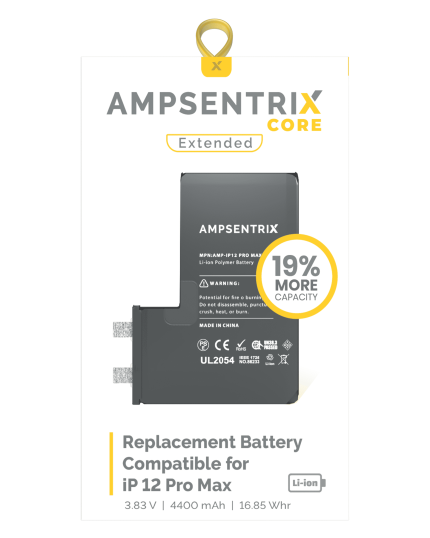 Replacement Battery Compatible For IPhone 12 Pro Max (Spot Welding Required) (EzeePro Core Extended)