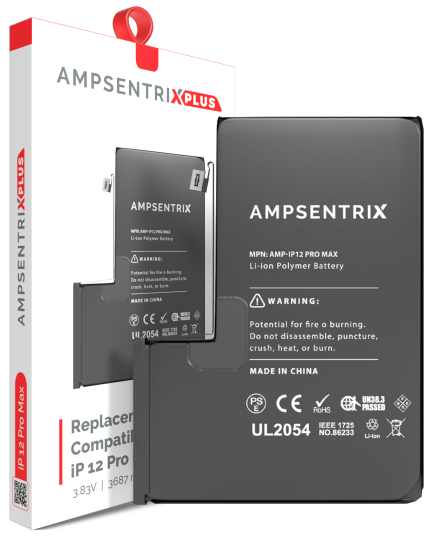Replacement Battery Compatible For iPhone 12 Pro Max (EzeePro Plus)