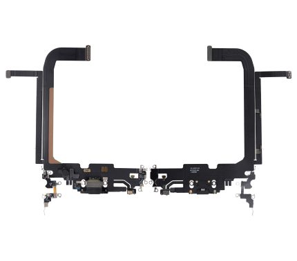Charging Port Flex Cable Compatible For iPhone 13 Pro Max (Used OEM Pull) (Graphite)