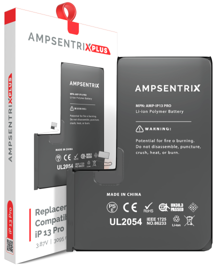 Replacement Battery Compatible For iPhone 13 Pro (EzeePro Plus)