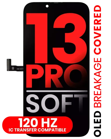OLED Assembly Compatible For iPhone 13 Pro (Aftermarket Pro: XO7 Soft) (120HZ)