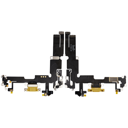 Charging Port Flex Cable Compatible For iPhone 14 Plus (Premium) (Yellow)