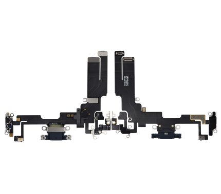 Charging Port Flex Cable Compatible For iPhone 14 (Premium) (Blue)