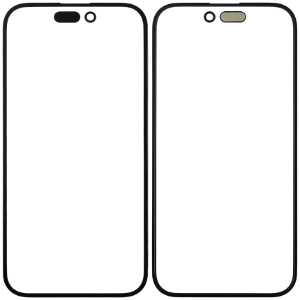 2 in 1 (Glass + OCA Pre-Installed) Compatible For iPhone 15  (OCA Master) (2 Pack)