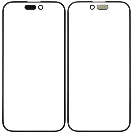 2 in 1 (Glass + OCA Pre-Installed) Compatible For iPhone 15 Pro (OCA Master) (2 Pack)
