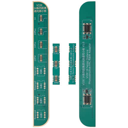 Earpiece Flex (Proximity Sensor / Ambient Light Sensor) FPC Test Board Adaptor Compatible For iPhone 14-15 Series (JCID-V1s Pro / V1SE) (14 to 15 Series Board Requires Soldering)