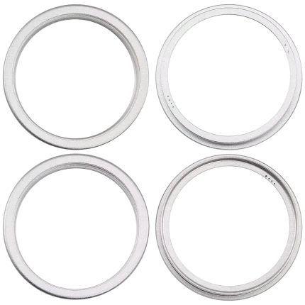 Back Camera Bezel Ring Only Compatible For iPhone 16 / 16 Plus (White) (2 Piece Set)