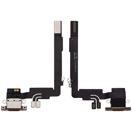Charging Port Flex Cable Compatible For iPhone 16 Pro Max (Premium) (Desert Titanium)