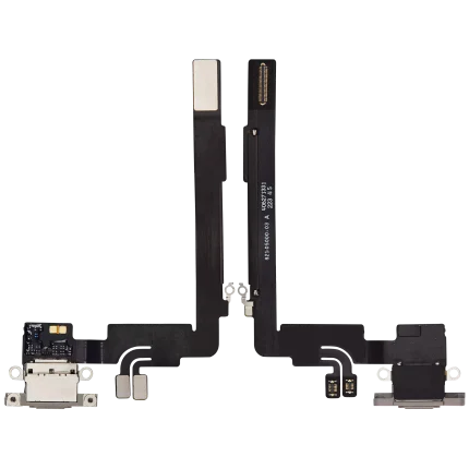 Charging Port Flex Cable Compatible For iPhone 16 Pro Max (Premium) (Natural Titanium)