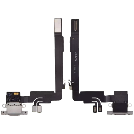 Charging Port Flex Cable Compatible For iPhone 16 Pro Max (Premium) (White Titanium)