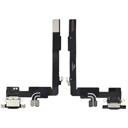 Charging Port Flex Cable Compatible For iPhone 16 Pro Max (Aftermarket Plus) (Black Titanium)