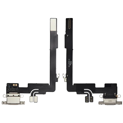 Charging Port Flex Cable Compatible For iPhone 16 Pro Max (Aftermarket Plus) (Natural Titanium)