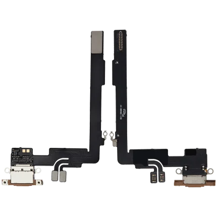 Charging Port Flex Cable Compatible For iPhone 16 Pro Max (Aftermarket Plus) (Desert Titanium)