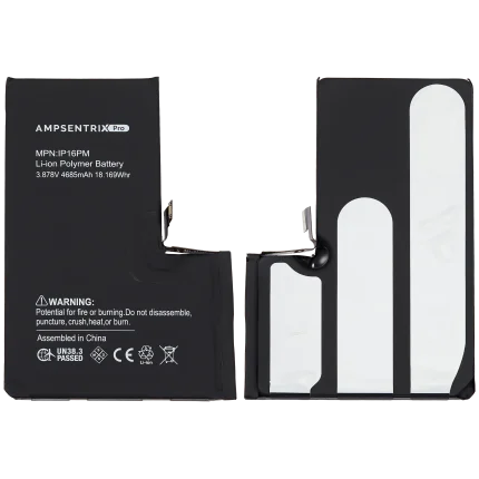 Replacement Battery Compatible For iPhone 16 Pro Max (EzeePro Pro)