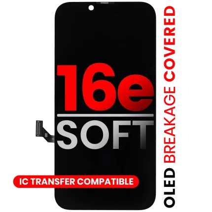 OLED Assembly Compatible For iPhone 16e (Aftermarket Pro: XO7 Soft)