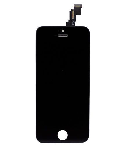 Complete LCD Assembly Compatible For iPhone 5C (With Front Camera: Prox Sensor & Ear Speaker) (Aftermarket Plus: Tianma) (Black)