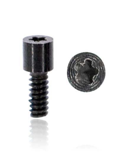 Bottom Screws Compatible For iPhone 5C (Black) (100 Pack)