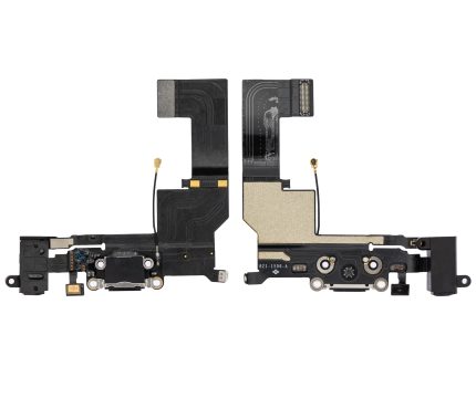 Charging Port Flex Cable Compatible For iPhone 5S (Space Gray)