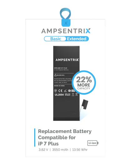 Replacement Battery Compatible For iPhone 7 Plus (EzeePro Basic Extended)