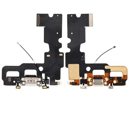 Charging Port Flex Cable Compatible For iPhone 7 (Aftermarket) (Gold / Rose Gold)
