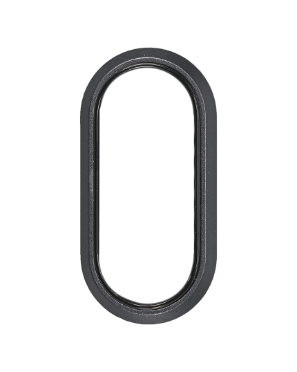 Back Camera Bezel Ring Only Compatible For iPhone 8 Plus (Space Gray) (10 Pack)
