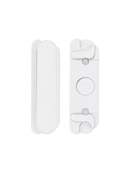 Hard Buttons Set (Power / Volume / Vibrator) Compatible For iPhone 5S / SE (2016) (Silver)