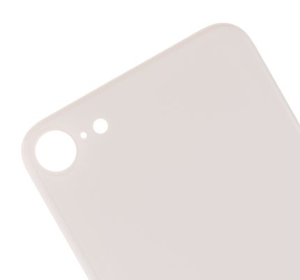 Back Glass With 3M Adhesive Compatible For iPhone 8 / SE (2020) (No Logo / Large Camera Hole) (Gold)