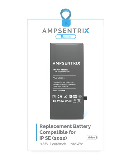 Replacement Battery Compatible For iPhone SE (2022) (EzeePro) (Basic)