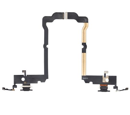 Charging Port Flex Cable Compatible For iPhone XS Max (Aftermarket) (Space Gray)