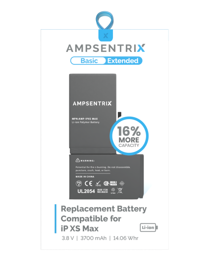 Replacement Battery Compatible For iPhone XS Max (EzeePro Basic Extended)