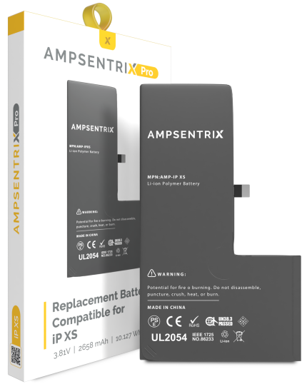 Replacement Battery Compatible For iPhone XS (EzeePro Pro)