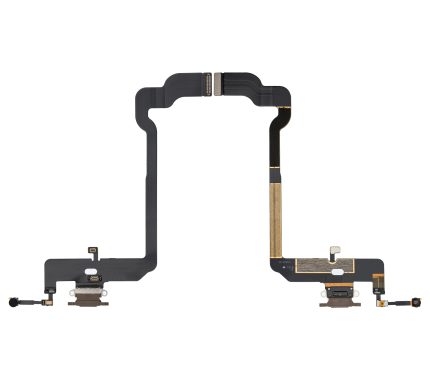 Charging Port Flex Cable Compatible For iPhone XS (Premium) (Gold)